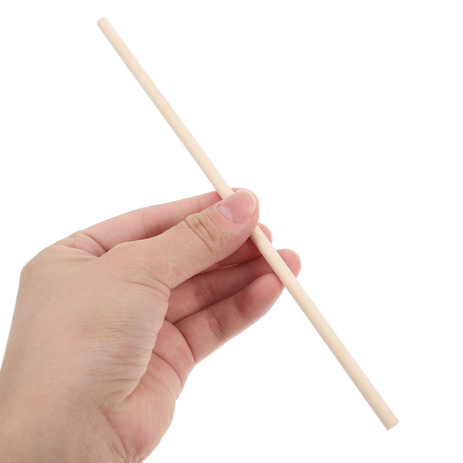 Anneome 150 Palitos Redondos De Madera Sin Acabado Para Decoración Ideales Para Manualidades Palitos De Madera Redondos Para Manualidades Varillas De