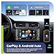 [4+64GB] Hikity 2 Din Android Autoradio für VW Touareg Transporter T5 Multivan Wireless Carplay Android Auto, 7 Zoll Touch Screen Bluetooth Bildschrim Auto Radio Navi Rückfahrkamera WiFi FM RDS Radio