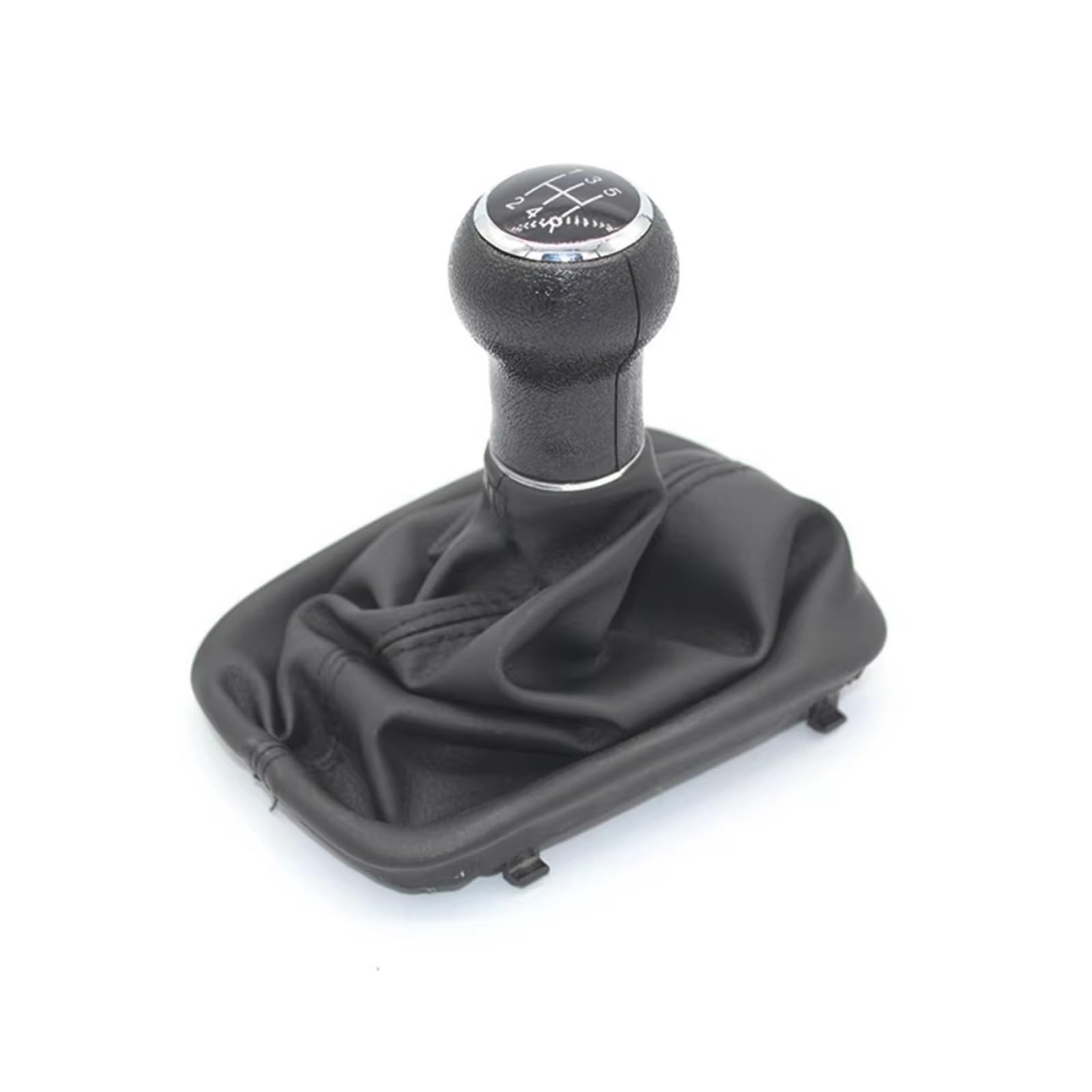 QALIYDFD Auto Gear Lever Compatible with for A6 C5 1997 1998 1999 2000 2001 5 for Speed Car Gear Shift Knob Lever Stick Gaiter Boot Kit Cover