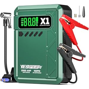 YESPER Jump Starter with Air Compre...