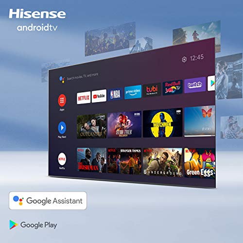 Hisense 40A5700FA Smart TV Android, LED Full HD 40, Design Slim, USB Media Player, Tuner DVB-T2/S2 HEVC Main10, Bluetooth