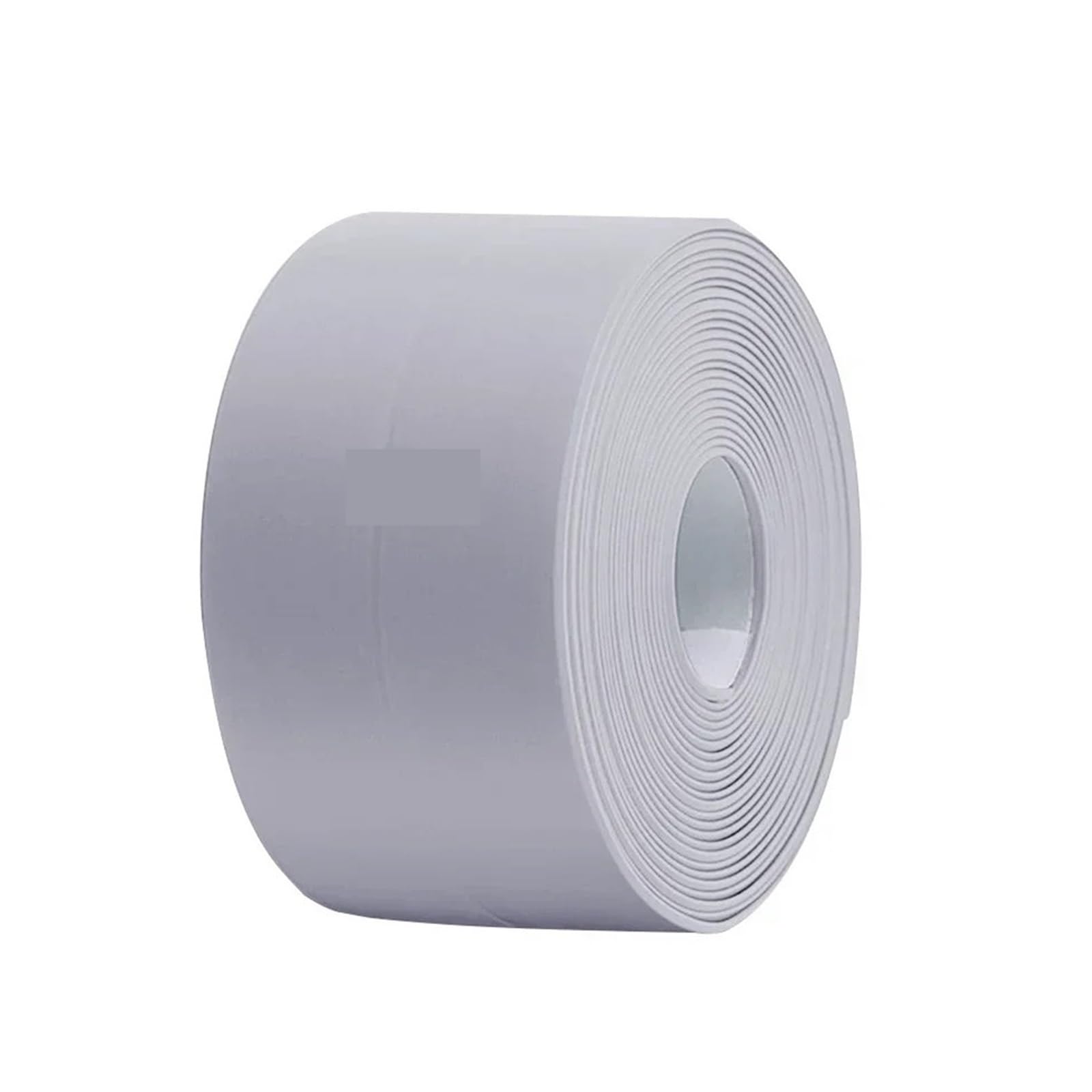 Nastro sigillante, 2 Rotoli di Nastro sigillante Autoadesivo Mastice for Bagno, WC, Adesivi murali angolari(Gray,2mx2.2cm)