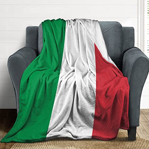 Couverture en flanelle drapeau Italie plaid canapé antistatique - 4