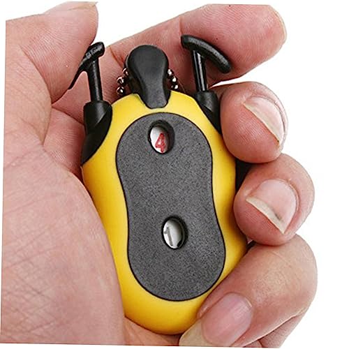 Contador ergonómico de golpes para golfistas BESPORTBLE, 3 piezas, sin batería, con llavero miniatura 4