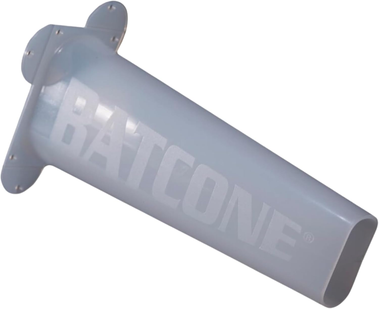 WCS Bat Cone II One-Way Bat Excluder - 6" Reusable Polyethylene Exit Cone for Attics, Soffits & Rooflines - Humane Bat Removal, Bats Exit But Cannot Return - Professional Wildlife Control