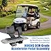 NOKINS Accelerator Pedal Assembly 2nd Gen Fit for Club Car Precedent Electric Golf Cart 2009-Up, Replace OEM Numbers 102595021 and 103974821