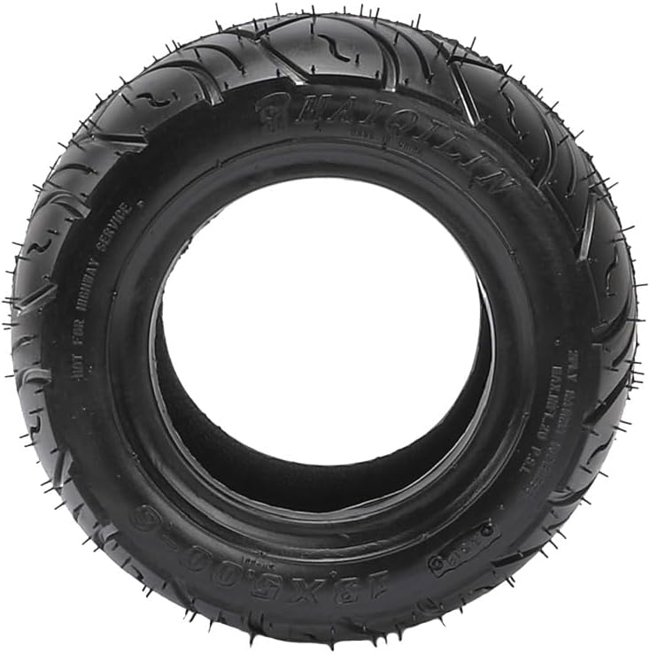 Set of 2 13x5-6 Tubeless Tire ATV 13x5x6 13x5-6 Street Tire Tyre for Go Kart Quad Buggy Dune Golf Cart 4 Wheelers ATV UTV Lawn Mower Garden Tractor Drift Trike Tricycle Mini Bike
