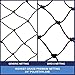 Bird-X PE-Plus Premium Bird Net, Ideal for Gardens and Commerical Applications, Durable Polyethylene Mesh Netting, 3/4