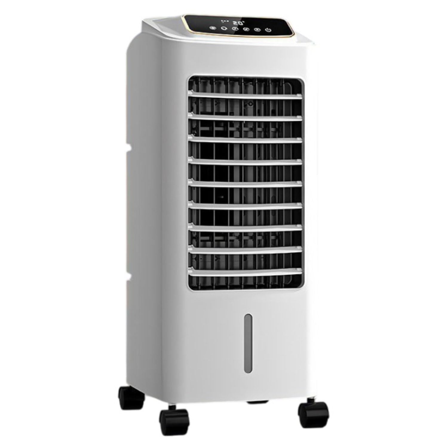 Windowless Portable Air Conditioner with 120° Oscillating 3 Speeds Remote Ventless Ac Unit Ductless Air Cooler Hoseless Quiet Evaporative Oscillating Swamp Cooler Cooling Fan for Bedroom Office
