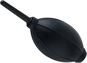 Soft Tip Silicone Super Air Blower Blaster Pump Dust Cleaner Include Micro Fiber Cleaning Cloth, Bulb Blower for Digital SLR Lens Sensor LCD Screens Musical Instruments Keyboards Telescope Filters