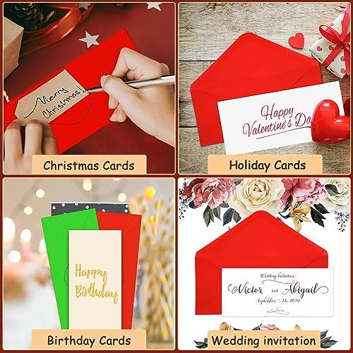 Outus 500 Pcs #10 Colored Envelopes Business Adhesive,Cute Color by Outus - Image 4