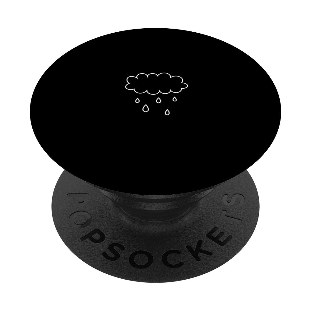 Rain Cloud Cute Sleepy Day PopSockets Grip and Stand for Phones and Tablets