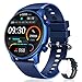 Smartwatch Orologio Fitness Uomo Impermeabile: Digitale Smart Watch Full Touch 1,32 Pollici Cardiofrequenzimetro da Polso Contapassi Pressione Sanguigna Calorie Sportivo Activity Tracker Android iOS