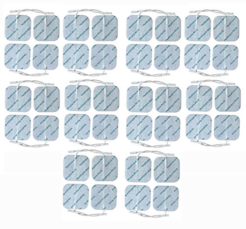 Electrodos Para TENS EMS Electroterapia Cuadrado TENS Electrodos x 40 Prorelax Dittmann Sanowell Saneo Sport Sanoe Vital 