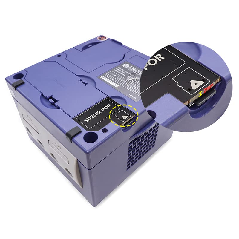 Adaptador Micro SD Gamecube Serial Port 2 SD2SP2 Pro Lector de Tarjetas Memoria 5