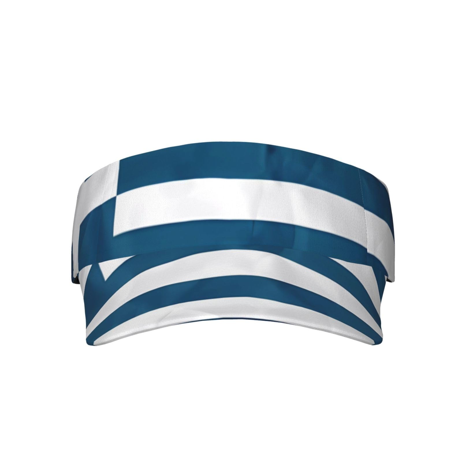 Wbqlsl Unisex Black Greek Flag Hollow Top Hat, Golf Baseball Cap For Gentlemen And Ladies, Breathable Summer Sun Hat