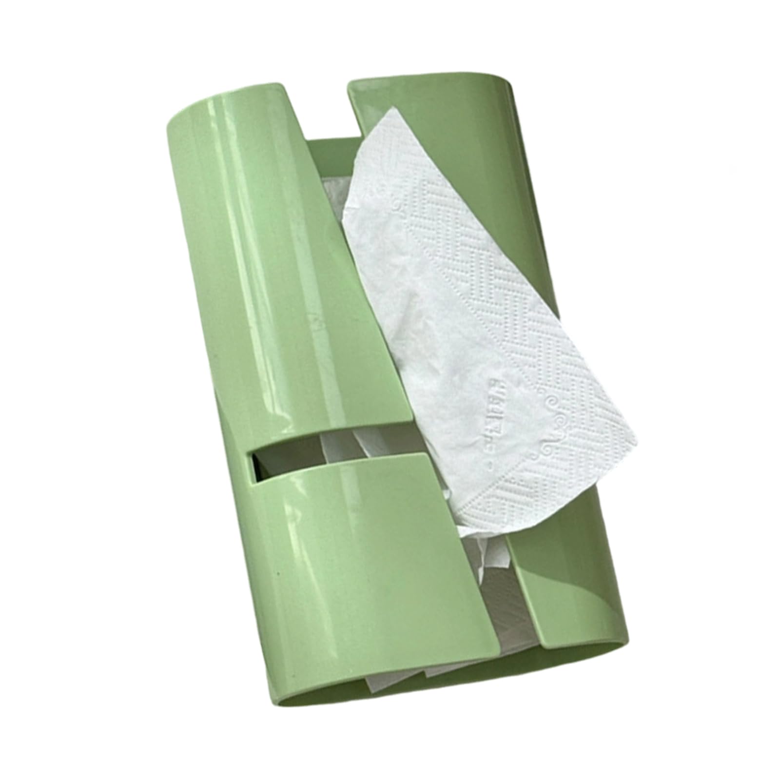 Modern Curved Design Tissue Box Holder Stylish for Living Room Decor ABS Paper Holder