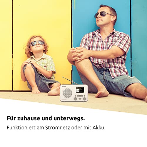 TechniSat TECHNIRADIO 6 IR – portables Internetradio (DAB+, UKW, WLAN, Bluetooth, Farbdisplay,...