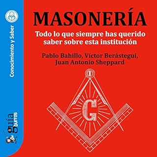 Diseño de la portada del título GuíaBurros: Masonería