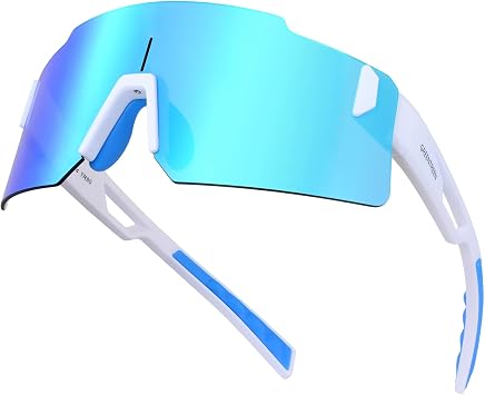Men Sunglasses UV400 Protection for Sport Non-Slip Lightweight Sun Glasses - for Baseball Golf Running