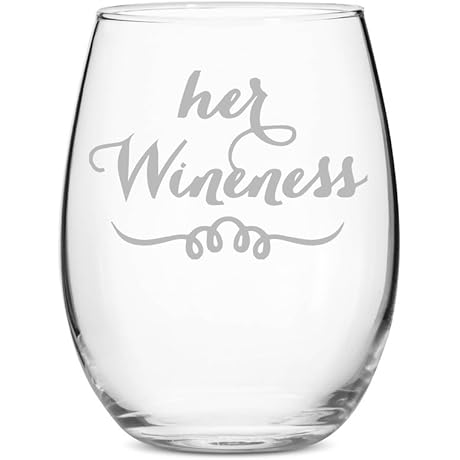 Her Wineness Stemless Wine Glass