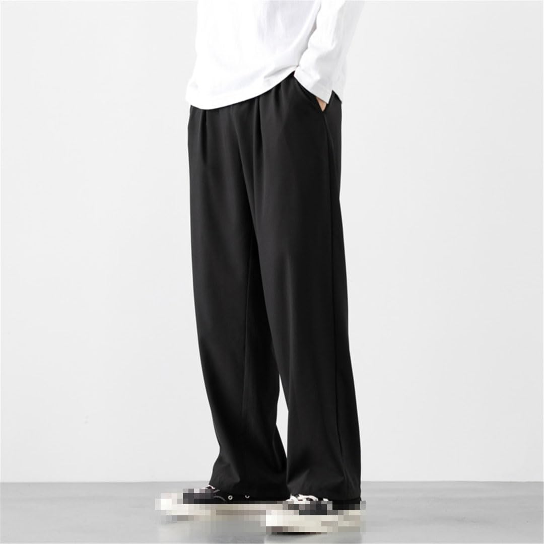 Vogrtcc Pantaloni A Gamba Larga da Uomo Pantaloni Casual da Jogging con Elastico in Vita