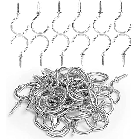 30-Piece Carbon Steel Ceiling Hooks Cover