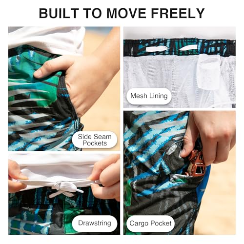Image of Kanu Surf Big Boys' Hydroflex Boardshort