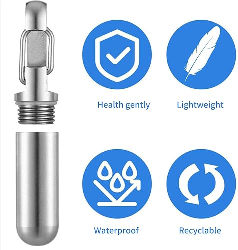 Miniatura 8 de Pastillero impermeable llavero pequeño bolsillo pastillero para bolso de viaje organizador de píldoras portátil (plateado)