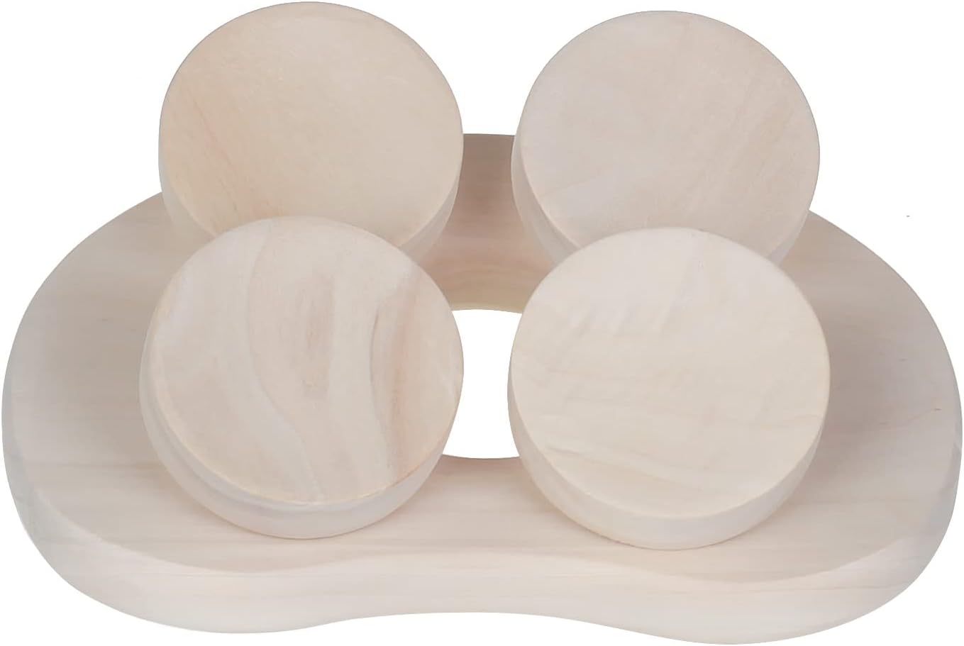 SudoreWell® Sauna Headrest with 4-Punkt Head Rest from Abachiholz by Halu + Free 10 G Menthol Crystals