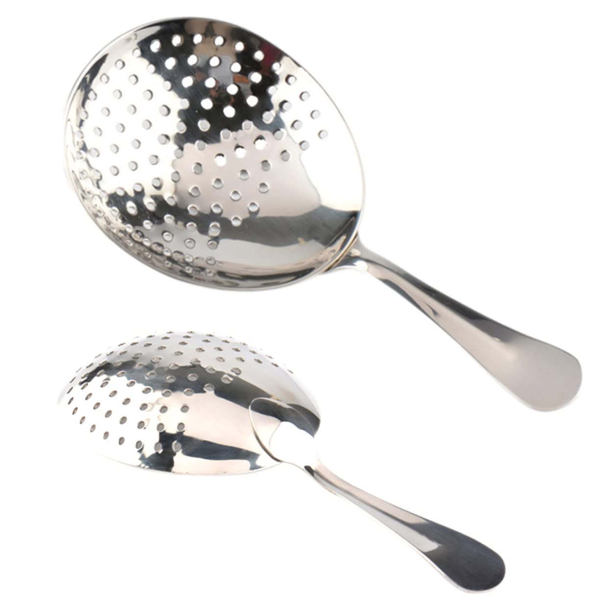 NAMOARLY Stainless Steel Drink Strainer Bar Cocktail Strainer Barware Tool Pulp Separator