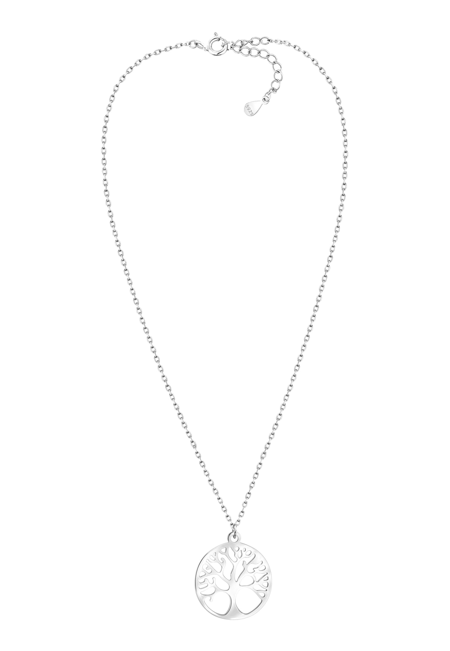 Sofia Milani - Collana da Donna in Argento 925 - Ciondolo ad Cerchio di Alberi