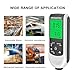 Thickness Gauge. HW-300PRO Car Paint Thickness Gauge 0-2000UM Paint Thickness Tester Manual Coating Meter Automotive Tools .Industrial(White)