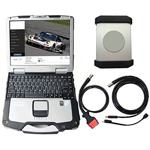 jdiag Tester II con Refurbished CF 30 Laptop en modo de Ingeniería de herramienta de diagnóstico para Porsche