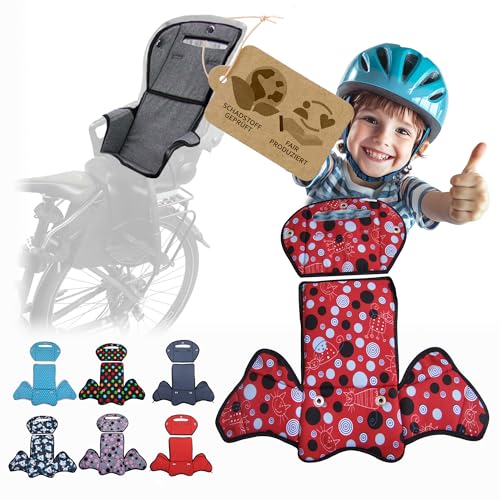 Ersatzbezug Sitzkissen Bezug [Auflage für Kinder Fahrradsitz] kompatibel...