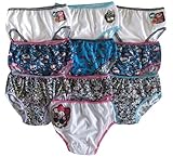 Monster High Girl's 10 Pack Multi-print Underwear