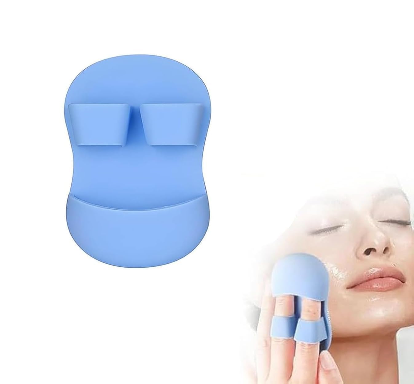 Face Scrubber for Women and Men, Silicone Face Cleansing Brush Face Scrubbers Soft Exfoliators Cleaning Tool Massage Washing Pore Cleanser Pimples Blackhead Remover Deep Cleans Skin Care 1pcs-image-27