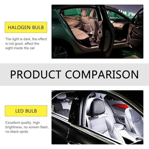 Kit de 24 bombillas LED para interior de auto, combo miniatura 3