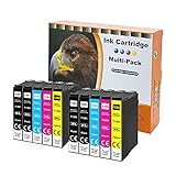 INNOVATIVE CHIP-GENERATION: Maximale Druckleistung und 100%ige Funktionalität der Füllstandsanzeige. Hohes Einsparpotenzial im Verbrauch bei gleichbleibender Qualität sowie leichte Handhabung wie beim Original - auspacken, einsetzen und losdrucken!