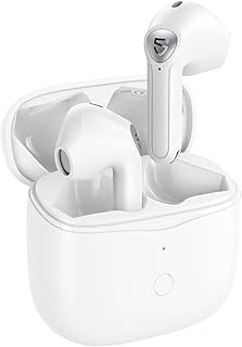 SOUNDPEATS Air 3 Fones de ouvido sem fio Bluetooth 5.2, QCC3040 aptX Adaptável Espelhamento TrueWireless Motorista de 14,2 mm 6-mic Redução de ruído de chamada Modo de jogo Type-C Total de 17,5 horas