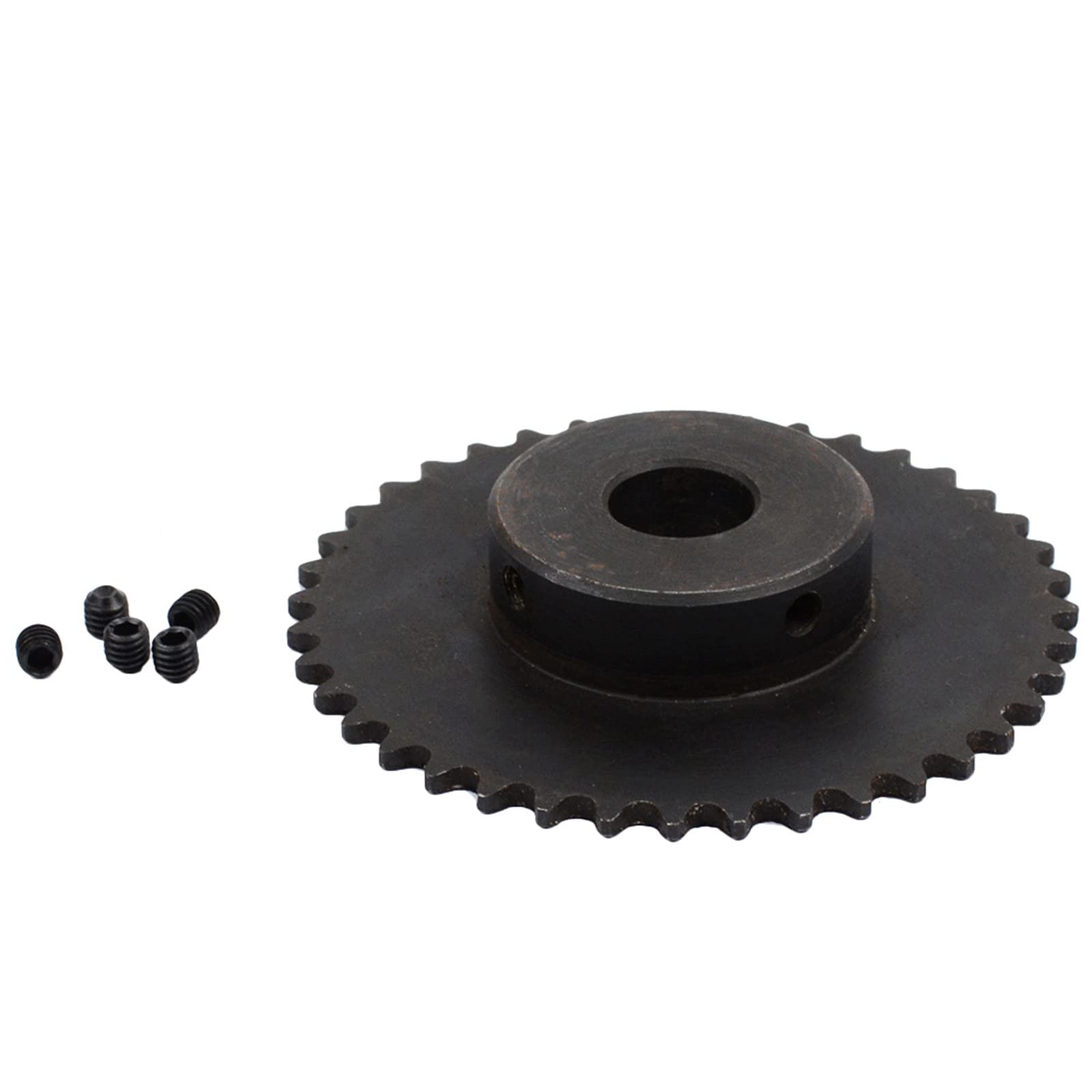1PCS 04C Kettenrad 40 Zähnefahrzeuge Rad mit oberen Drahtbohrung 8-19mm, 40 Zähne, Bohrung 8mm