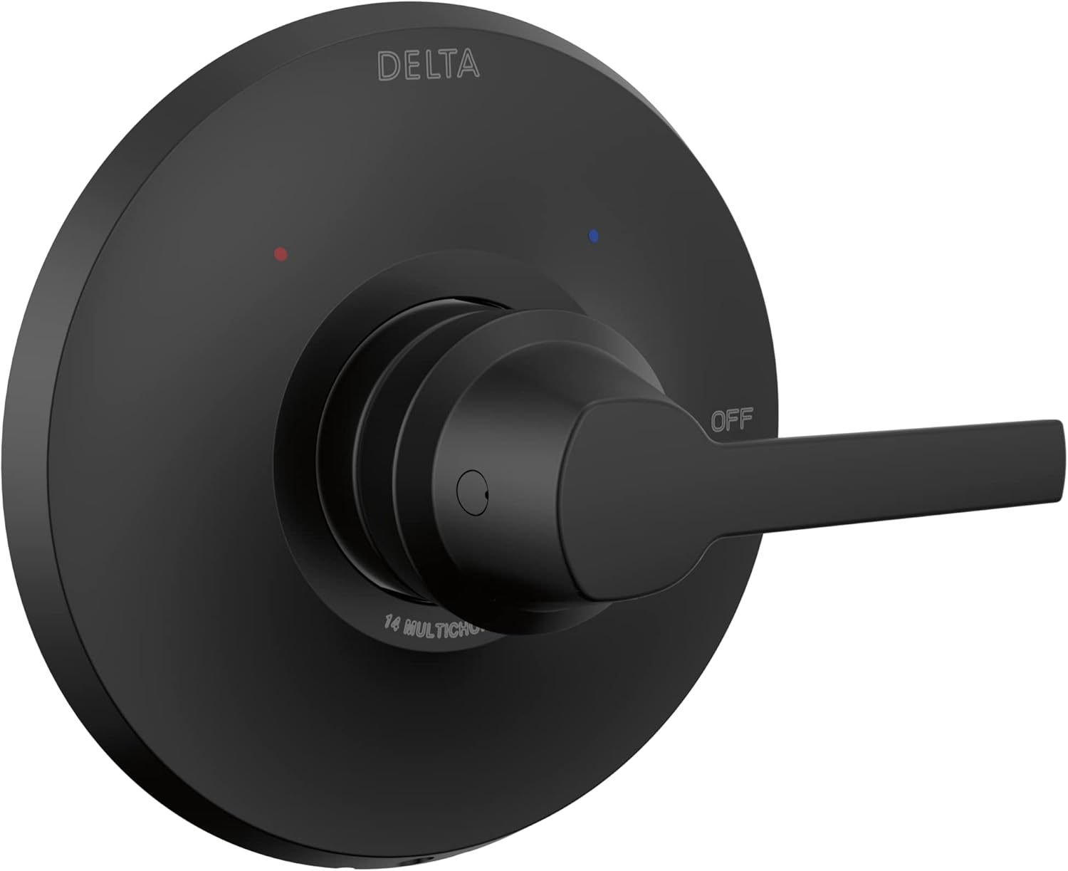 Delta Faucet Galeon Matte Black Shower Valve Trim Kit for Black Shower