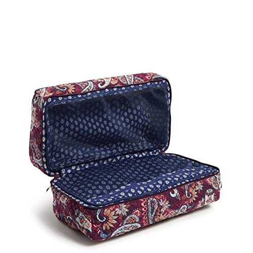 Vera Bradley Women's Cotton Lay Flat Travel Duffle Bag, Paisley Jamboree, One Size4