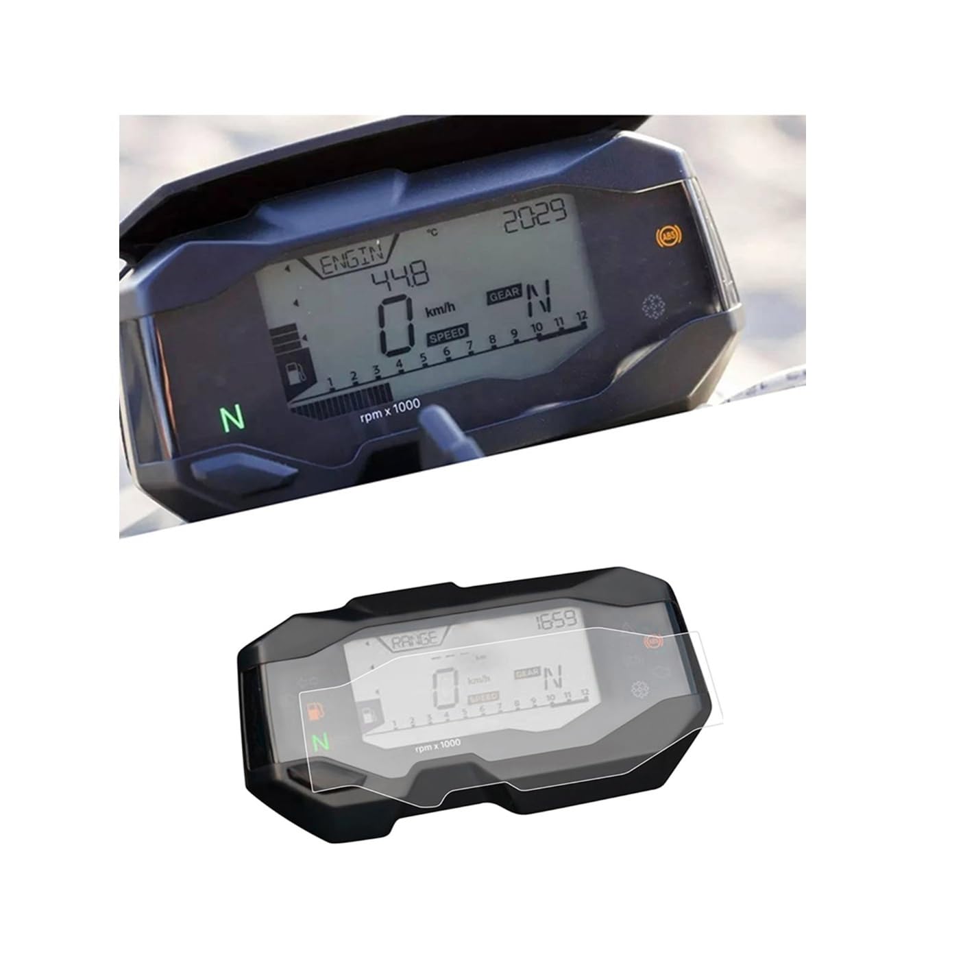 Écran de cluster de rayures protection de film d'instrument BMW G310 GS évite les fissures