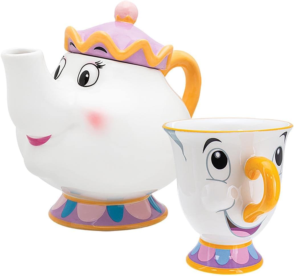 PaladoneDISNEY - Théière Madame Samovar et tasse Zip
