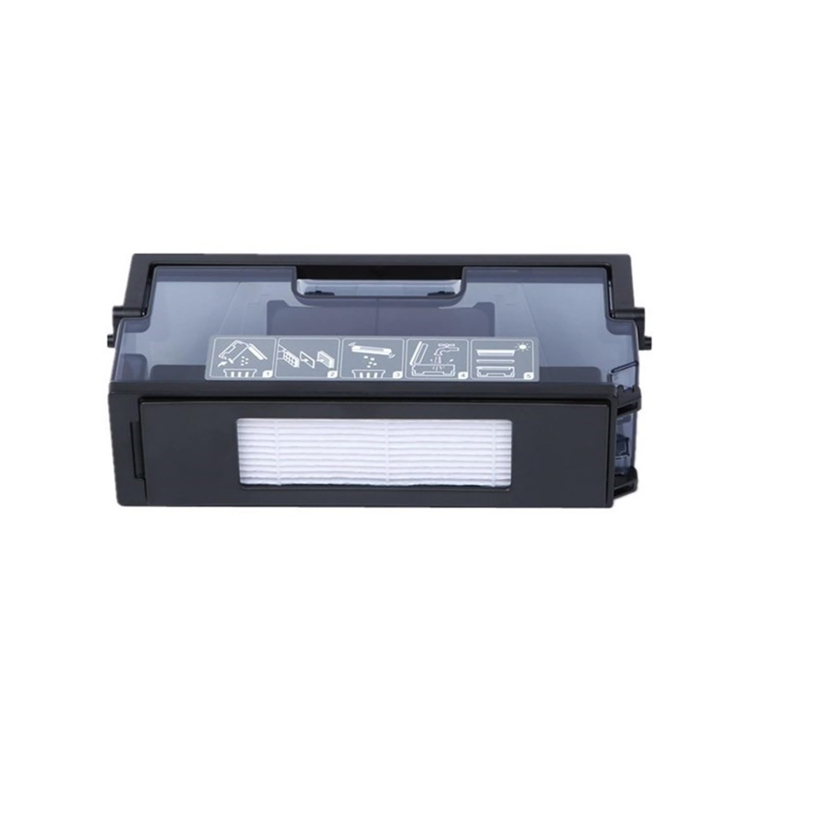 NUCBCULWP Compatible For ECOVACS，T9 Dustbin，Compatible For Deebot，T9/T8/N8/T5/N5 Series Dust Box For Auto Empty Station Cleaner Spare Parts(T8AIVI PLUS Dustbin)