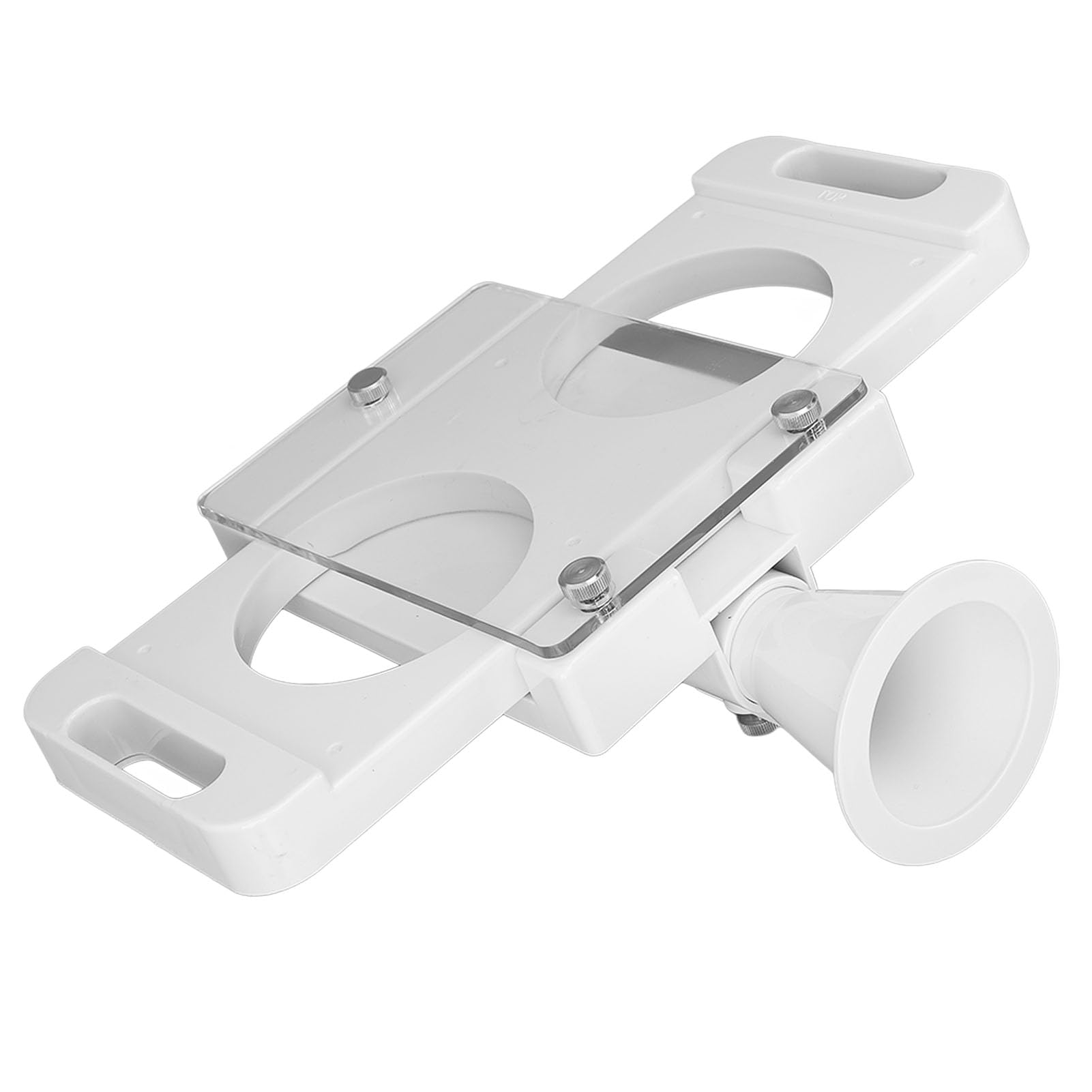 Yosoo Health Gear Stampo per Pressare Hamburger, Strumento per Hamburger in ABS, 2 Fori per Polpette da 150 G, Superficie Antiaderente, Funziona con Tritacarne Riempitivo per Salsicce per Uso
