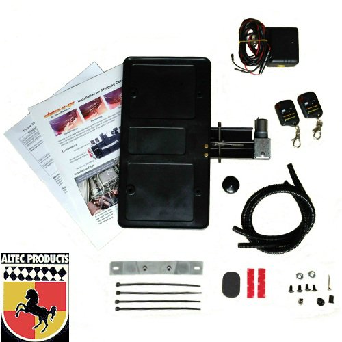 C7 Corvette Stingray Front Power Retractable Plate by Altec Fits: 2014 Through 2019 Corvettes (Non-ZO6, GS or ZR1)