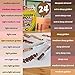 Crayola Colors of The World Markers 24 Count, Washable Skin Tone Markers, Easter Gift for Kids
