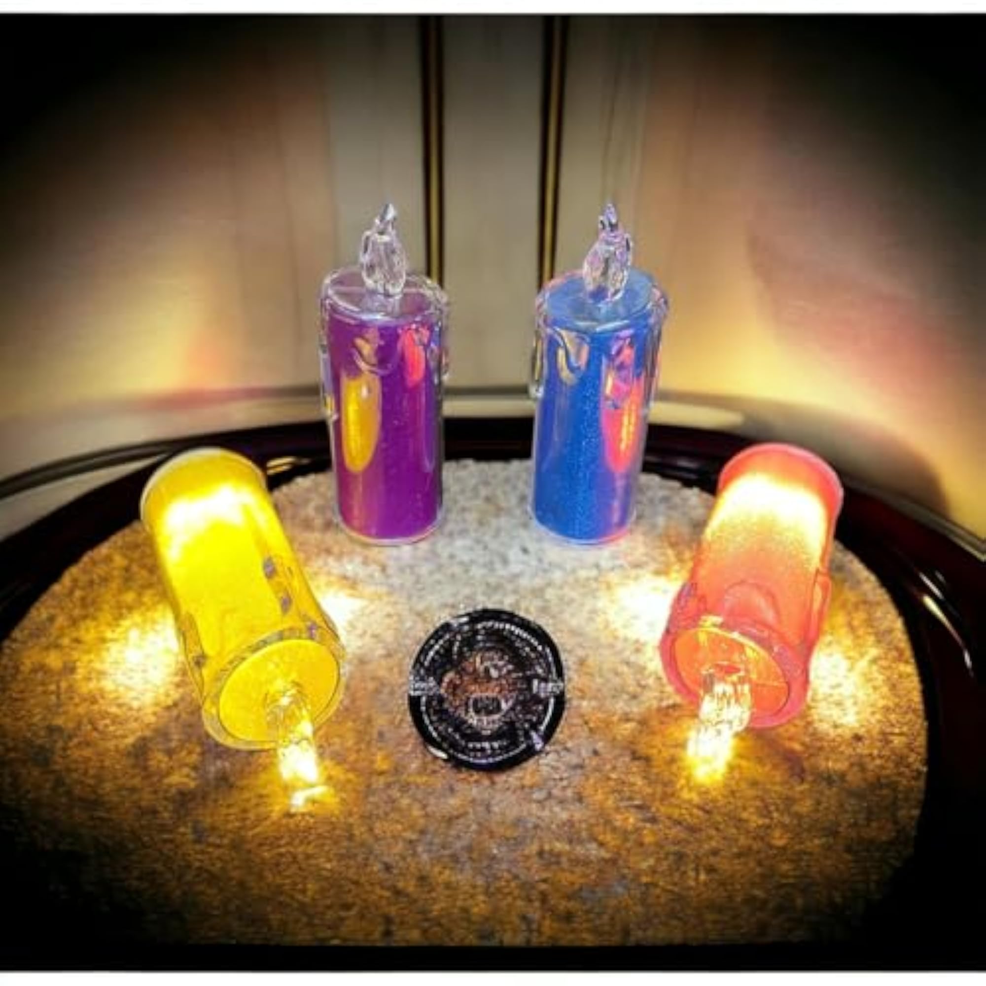 Flameless LED Candles Combo Set, Decorative Gift